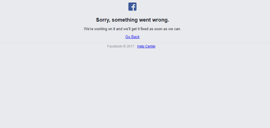 ‘Sorry, algo ha salido mal’ en Facebook: la red social sufre caídas en España
