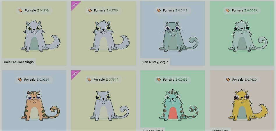 CryptoKitties, la moda de comprar gatitos con criptomonedas