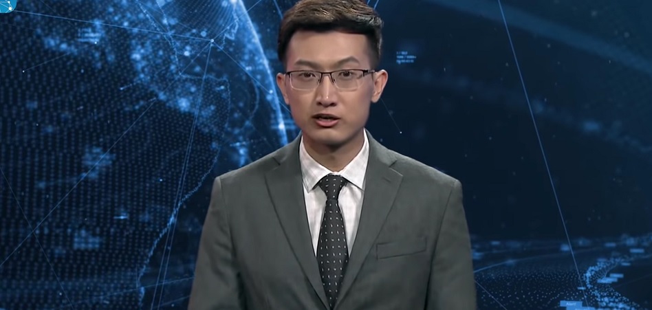 La IA sustituye al presentador de noticias en China