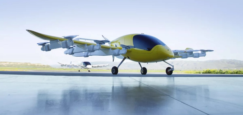 El taxi del futuro: eléctrico, autónomo y con alas