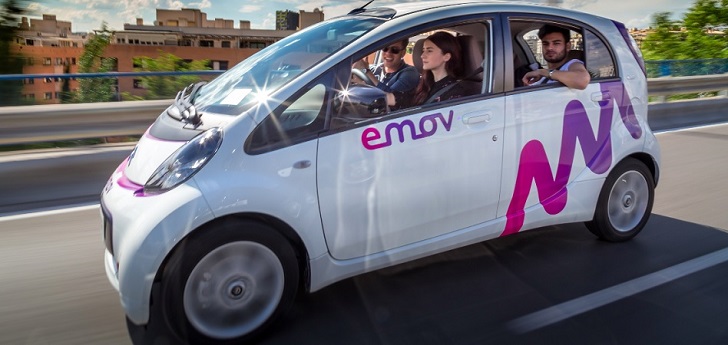 El grupo automovilístico PSA adquiere el 100% de la empresa de ‘carsharing’ Emov