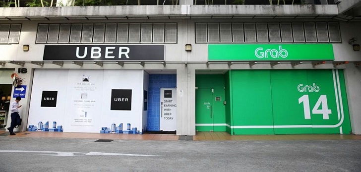 Singapur multa a Uber y Grab con más de 8 millones por su acuerdo de fusión