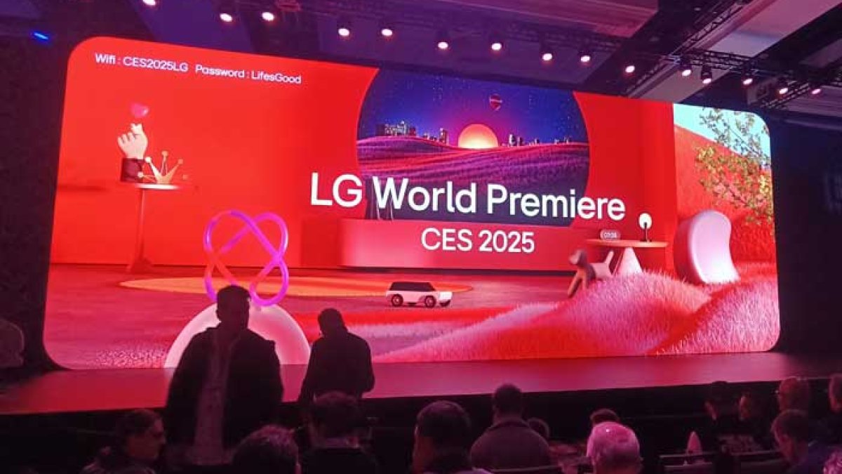 LG Electronics presenta su visión de la inteligencia artificial en el CES 2025